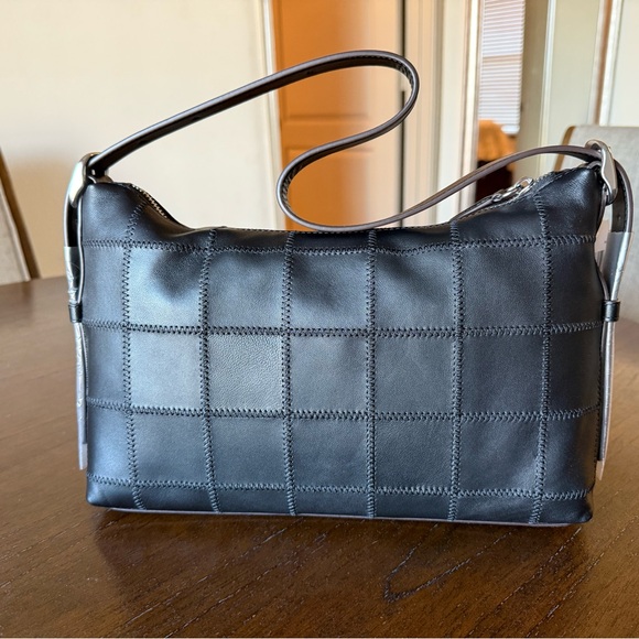 Coach Alter/Ego Black Leather patchwork Shoulder Bag - Picture 2 of 8